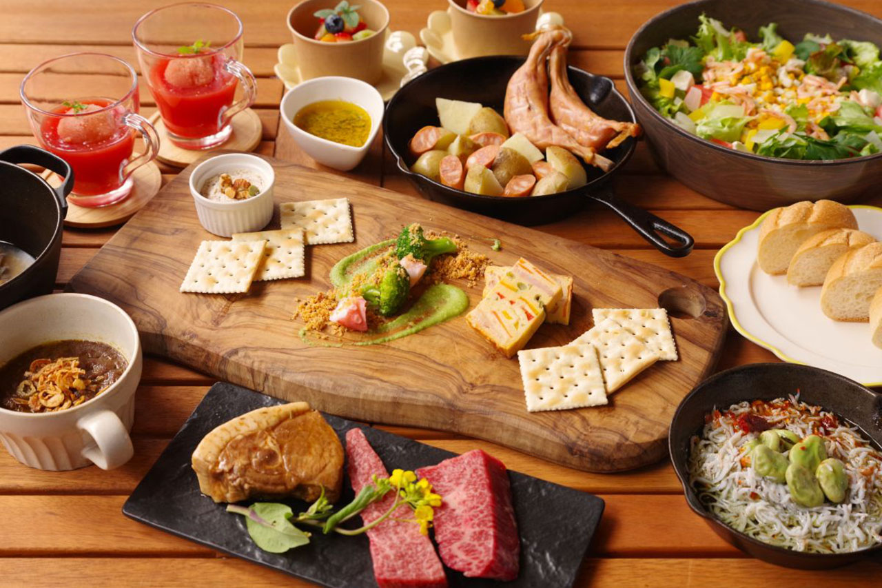 グランピングBBQ